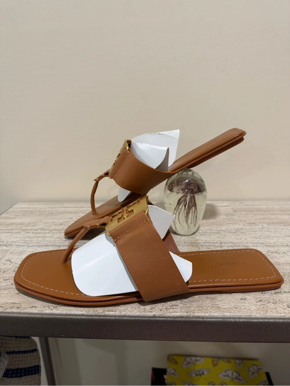 Tory Burch Georgia Sandal Calf Leather